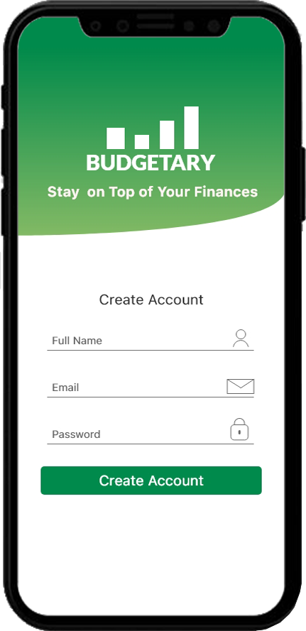 Budgetary create account