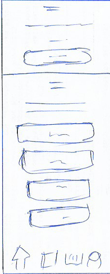 Low-fidelity home wireframe