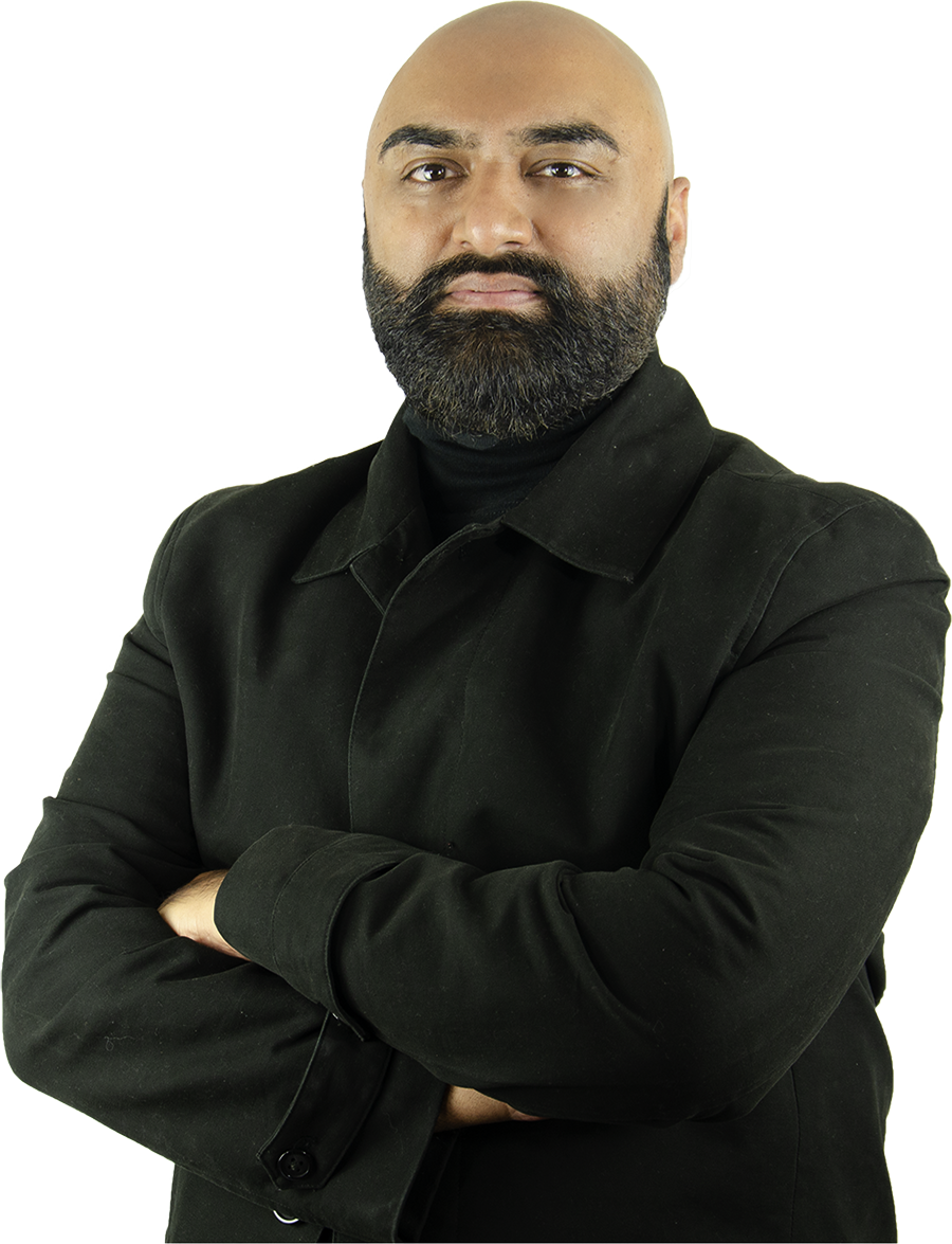 Portrait illustration and portfolio visual